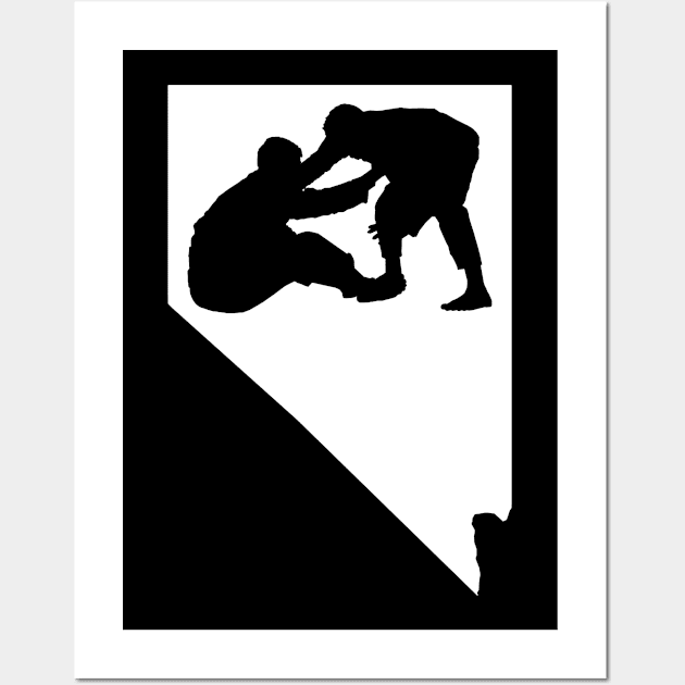 Nevada Jiu Jitsu Wall Art by Ruiz Combat Grappling